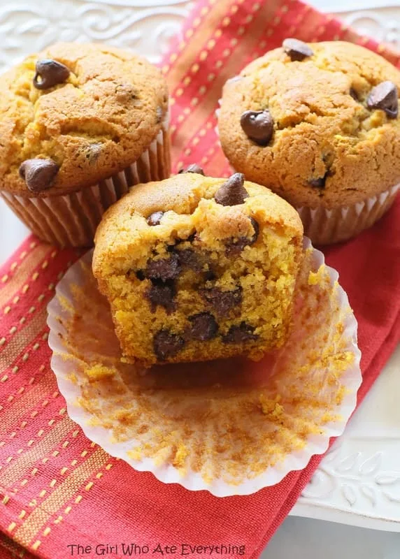 Delicious Pumpkin Chocolate Chip Muffins Recipe