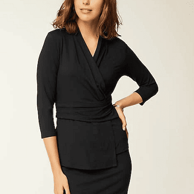 Draped-Waist Top: A Fantastic Addition to Your Work Wardrobe