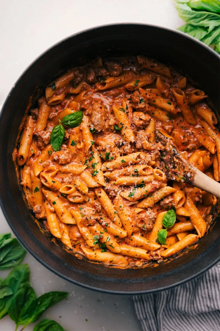 One-Pot Penne Pasta with Sausage: A Quick and Flavorful Dinner Recipe