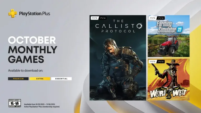 PlayStation Announces Lineup for PS Plus in October; Includes Horror Game The Callisto Protocol