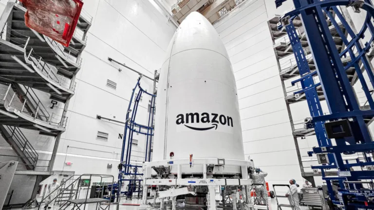 Amazon Prepares to Launch First Two Kuiper Satellites