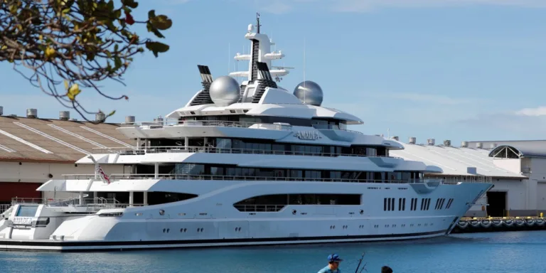US Files Case to Seize $300 Million Superyacht Allegedly Owned by Russian Oligarch