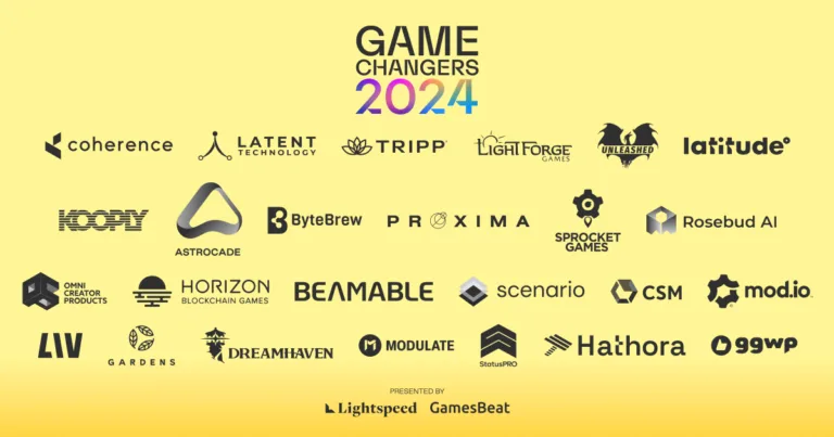 Lightspeed and GamesBeat Announce the Inaugural List of Game Changers