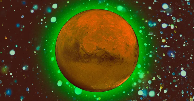 Discovering the Green Glow of Mars: A Spectacular Nighttime Phenomenon