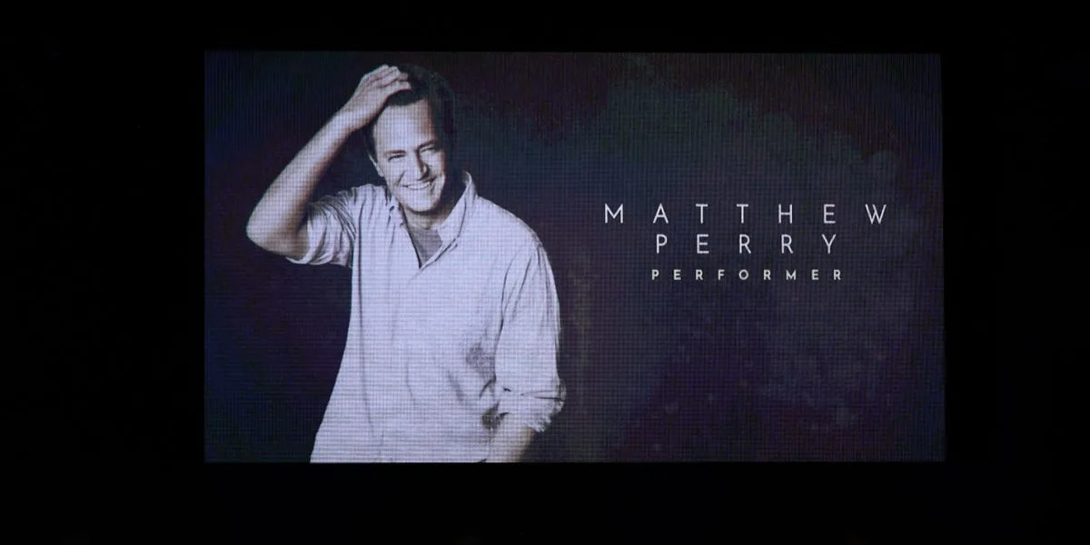 Emmys Pay Tribute to "Friends" Star Matthew Perry with Musical Performance